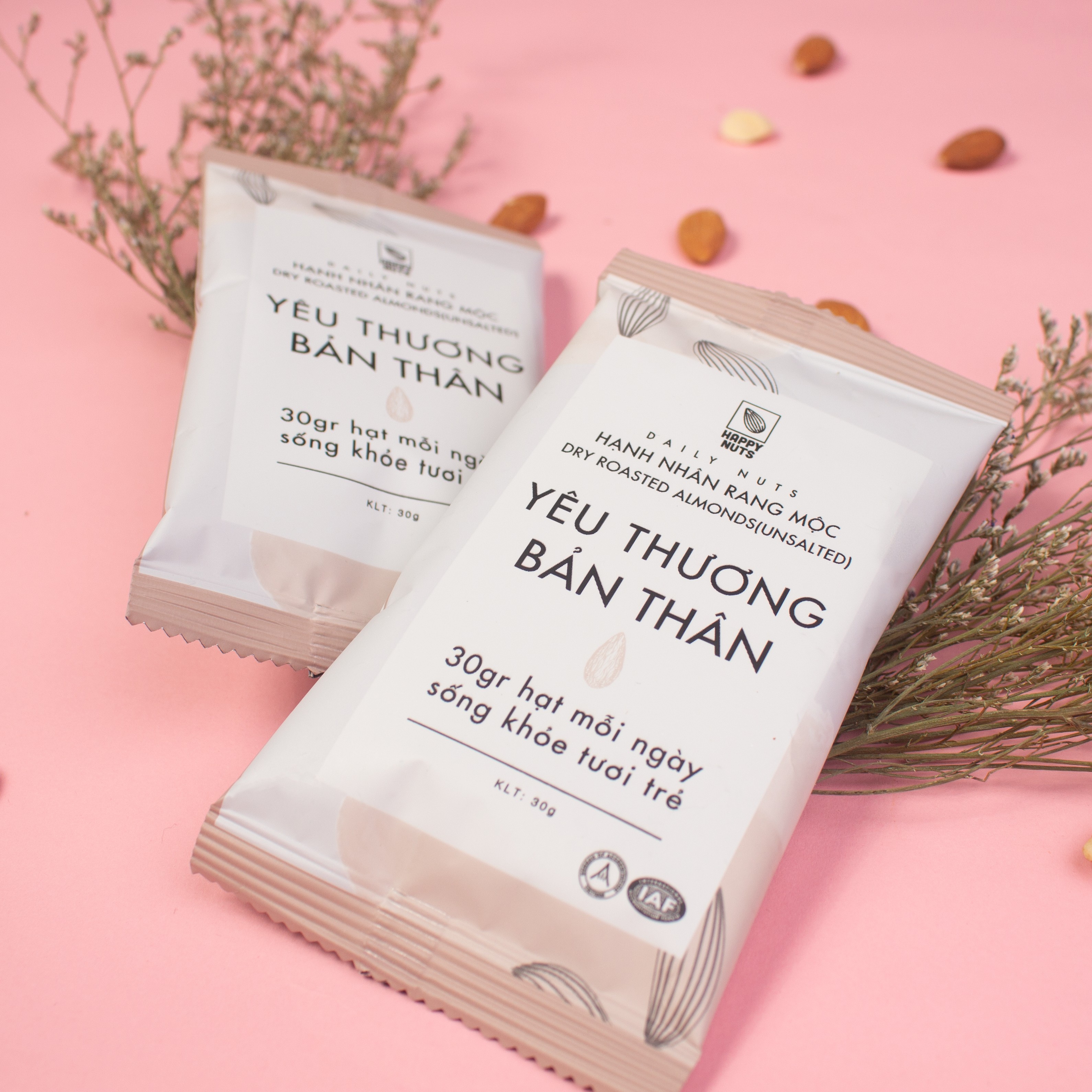 Daily nuts – Hạnh nhân rang mộc