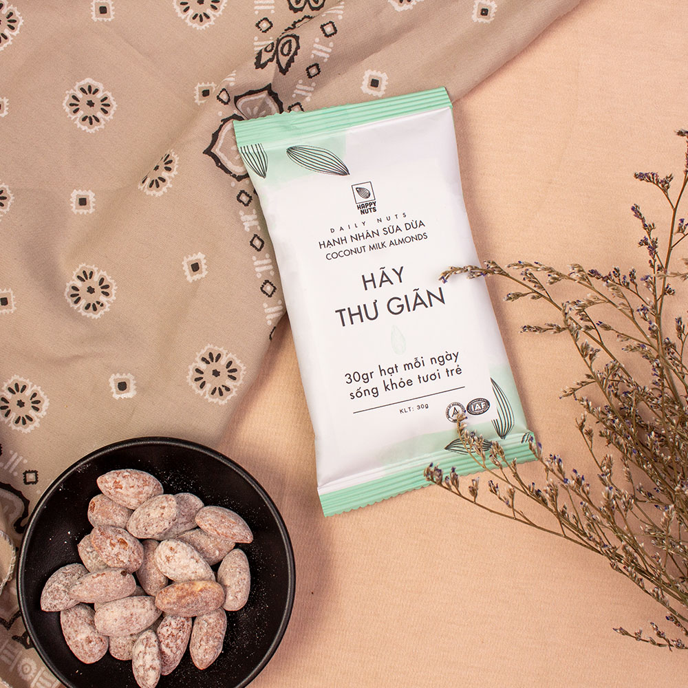 Daily nuts – Hạnh nhân sữa dừa