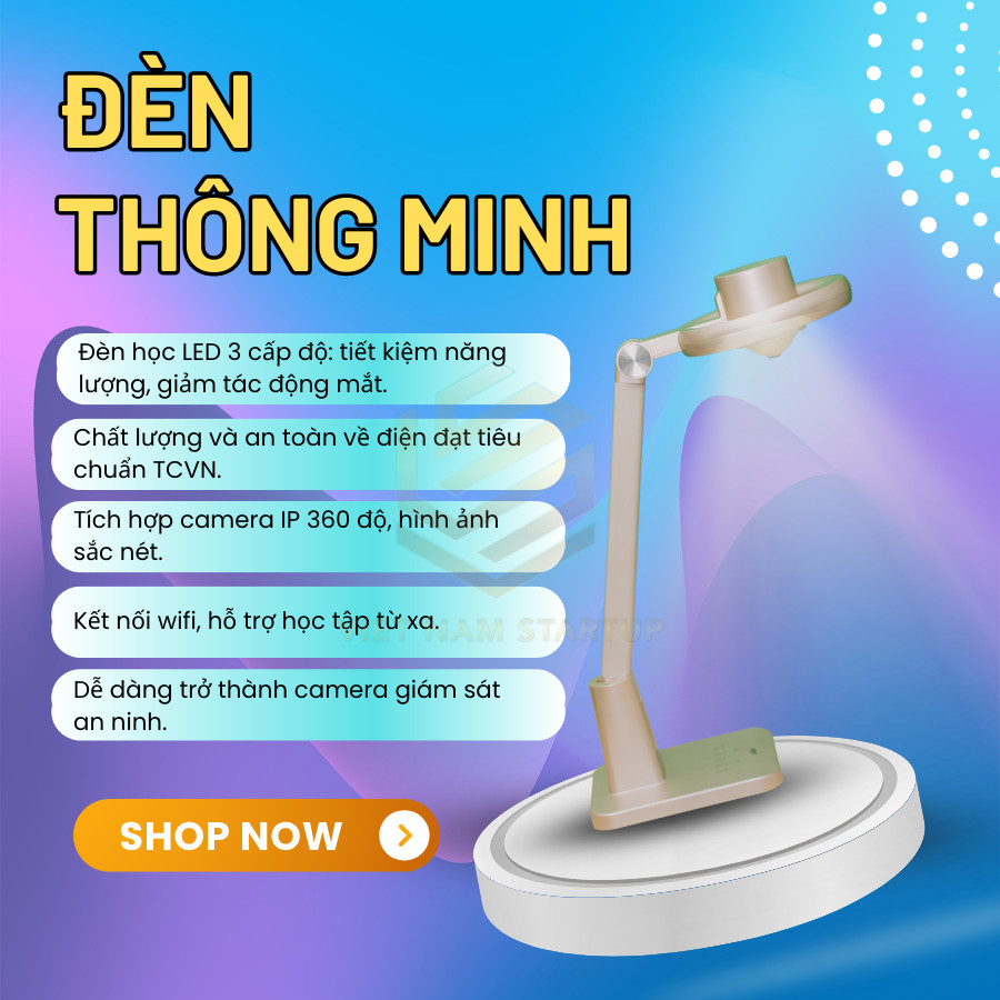 Đèn học thông minh TELEQ (The Smart Light)