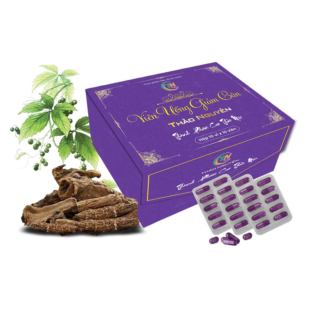 Thực phẩm bảo vệ sức khoẻ VIÊN UỐNG GIẢM CÂN THẢO NGUYÊN